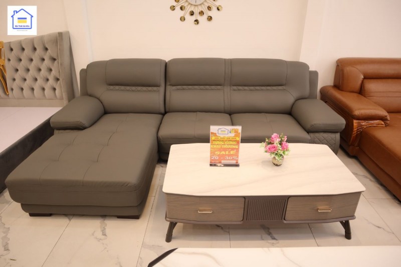 Sofa phòng khách chữ L đẹp cao cấp TL05