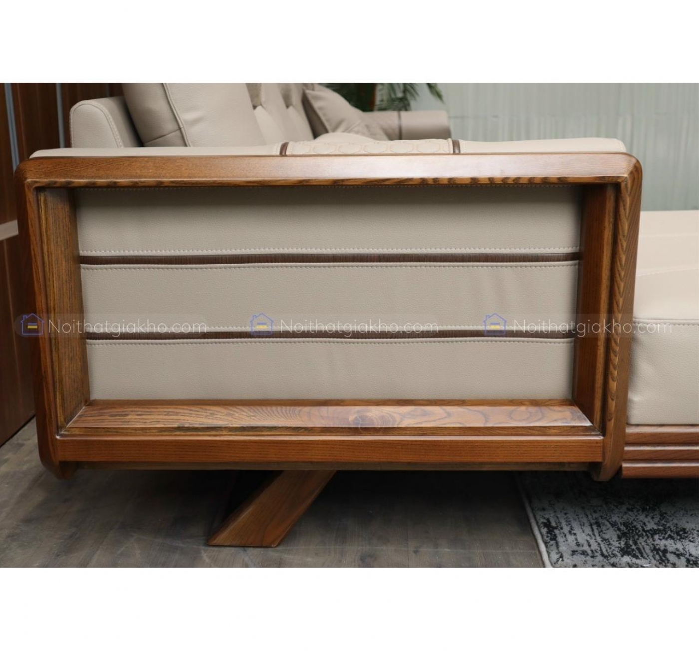 Sofa gỗ góc L Adora VT888