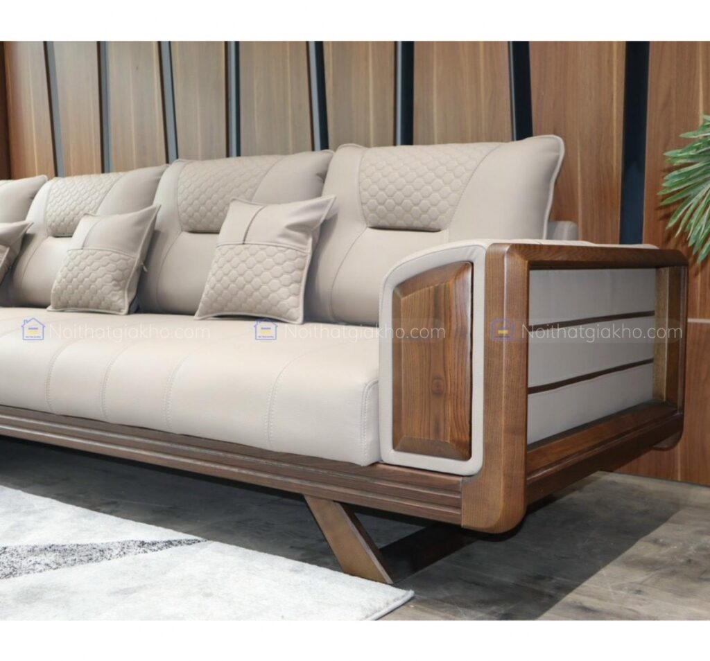 Sofa gỗ góc L Adora VT888
