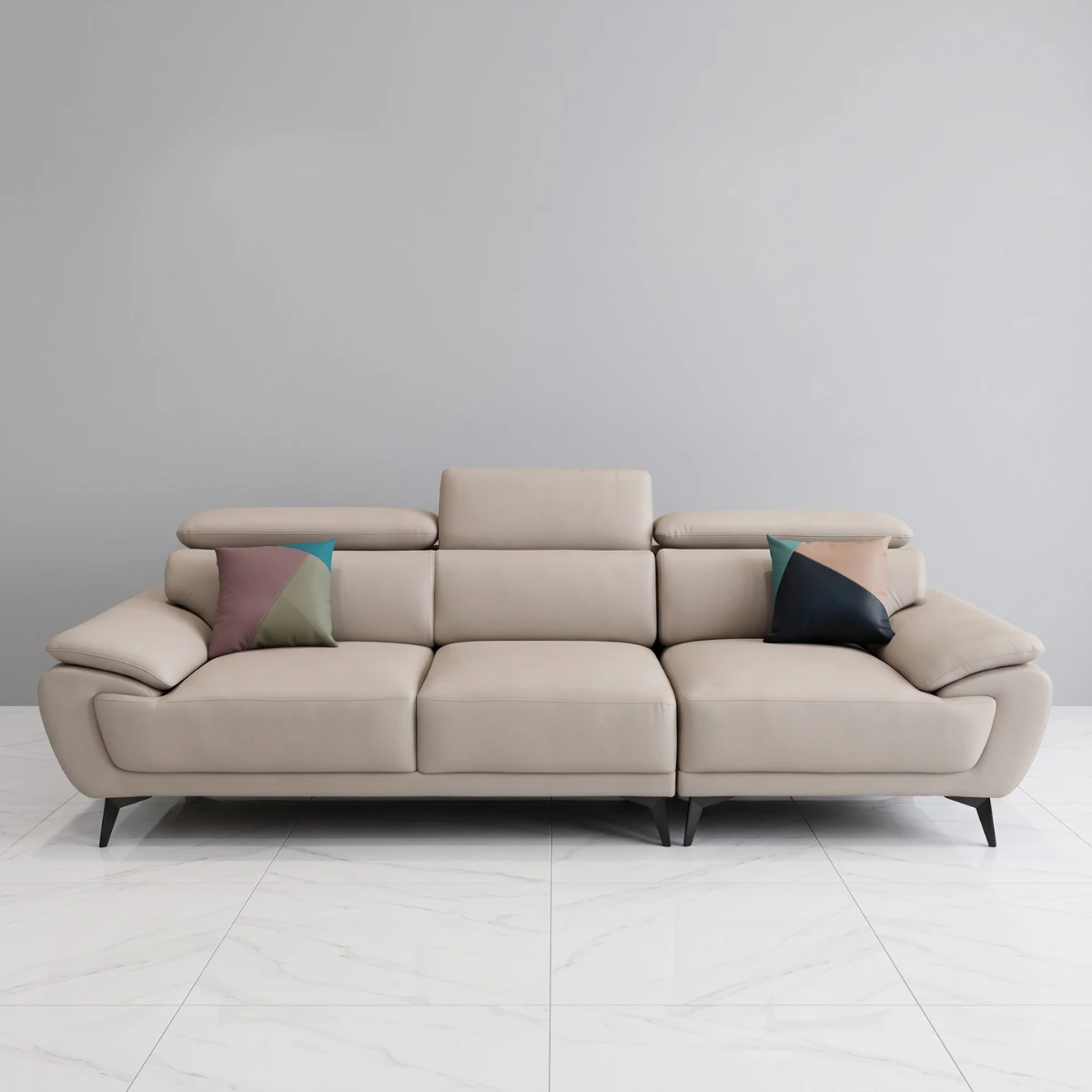 Sofa phòng khách da cao cấp