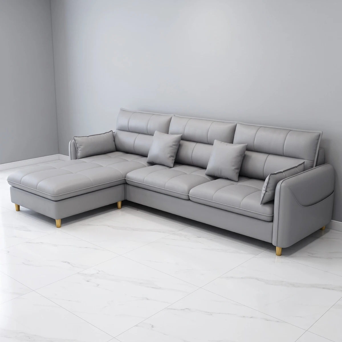 Sofa phòng khách góc L Adora GK17