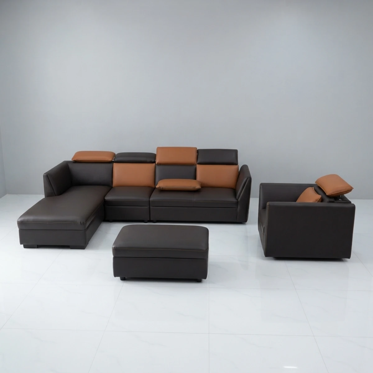 Sofa phòng khách góc L Adora GK21