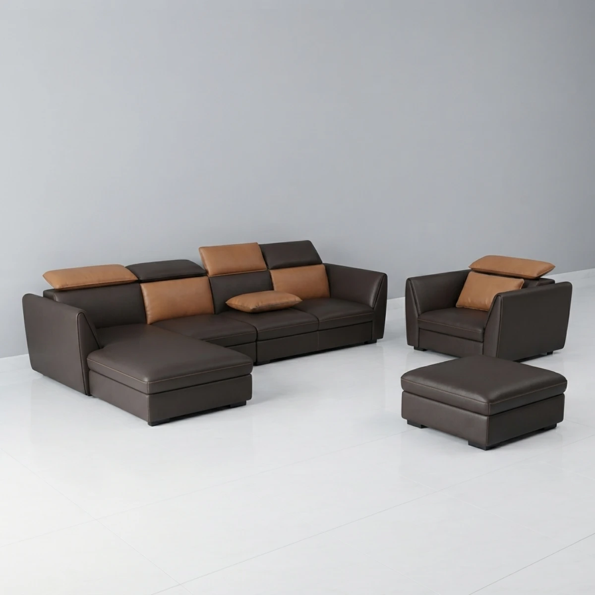 Sofa phòng khách góc L Adora GK21