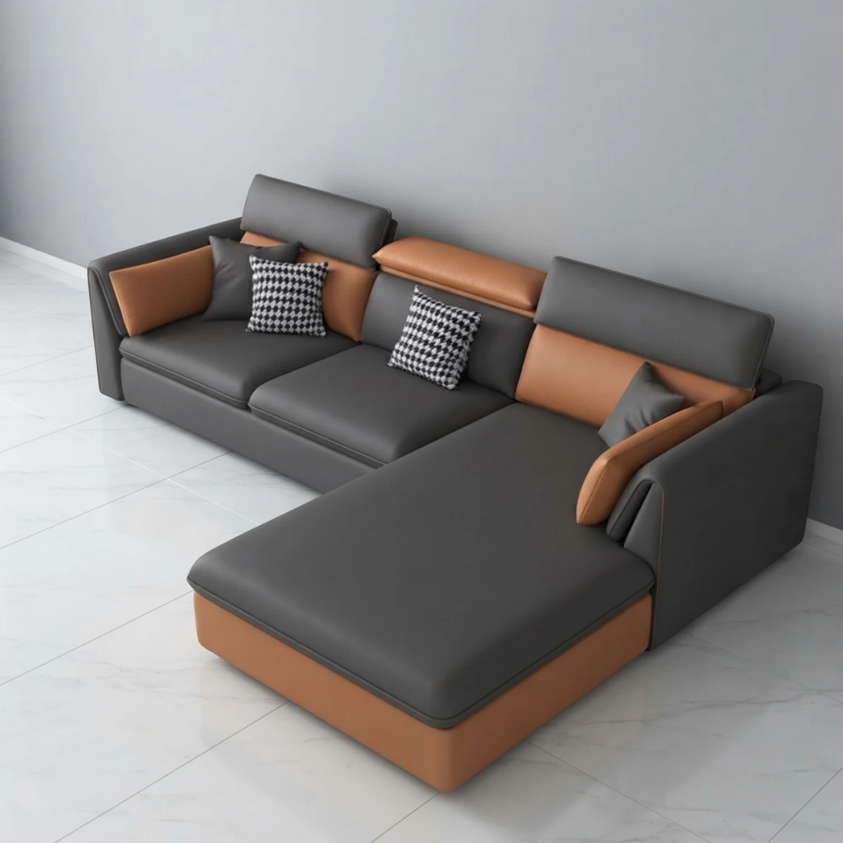 Sofa phòng khách góc L Adora GK21