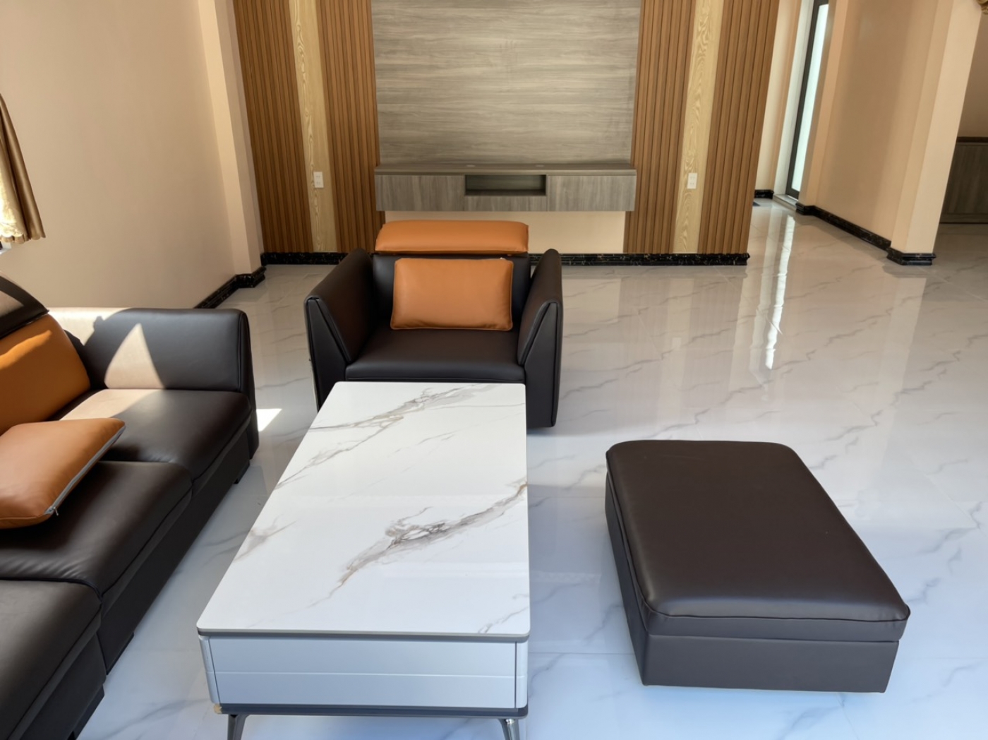 Sofa phòng khách góc L Adora GK21