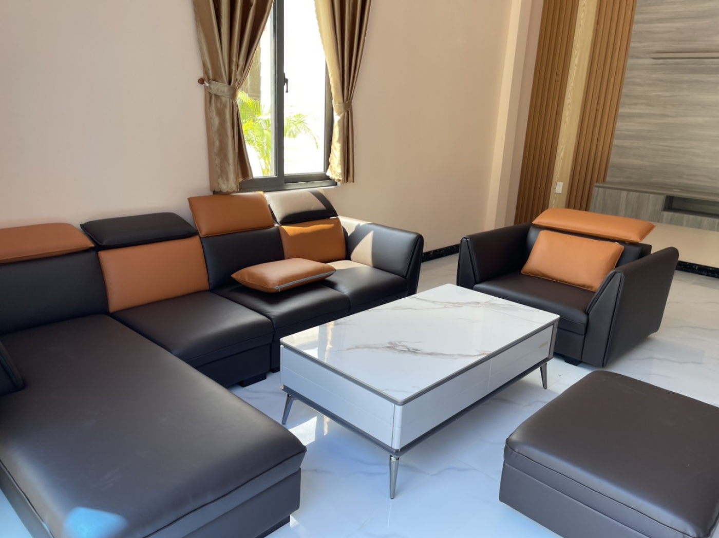Sofa phòng khách góc L Adora GK21