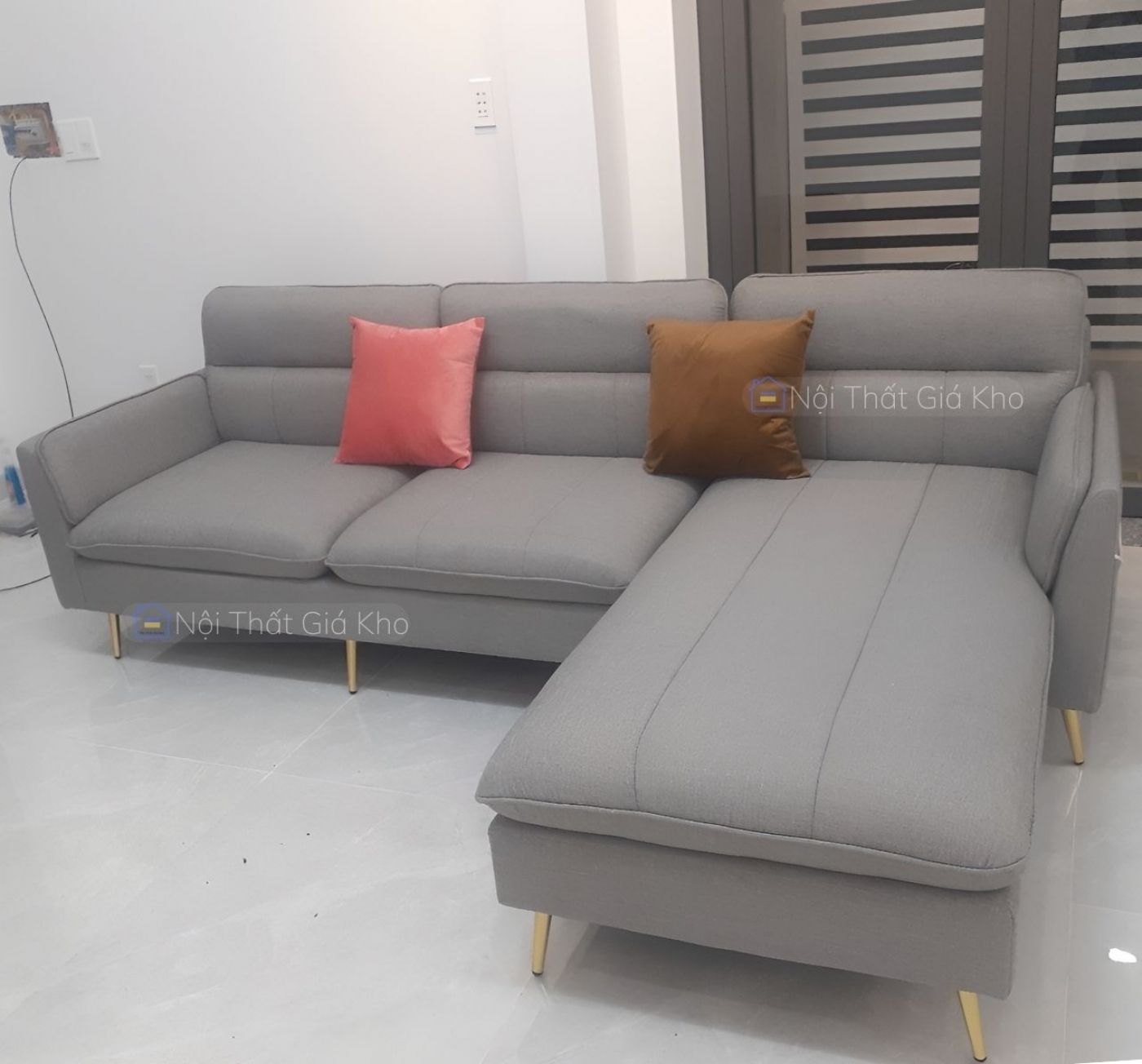 Sofa phòng khách góc L Adora GL30