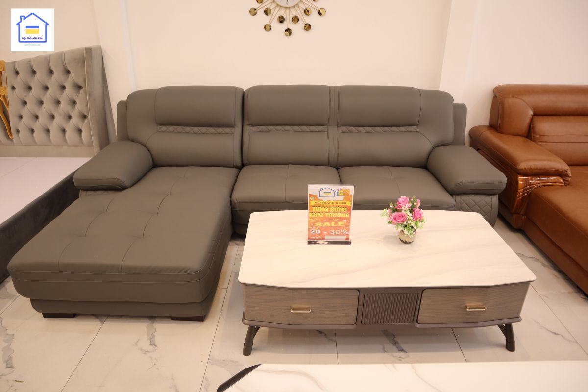 Mẫu ghế sofa kiểu chữ L