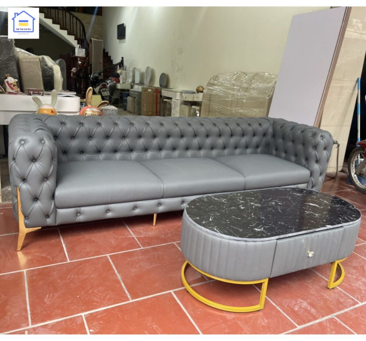 Sofa tân cổ điển 2m8 SC04