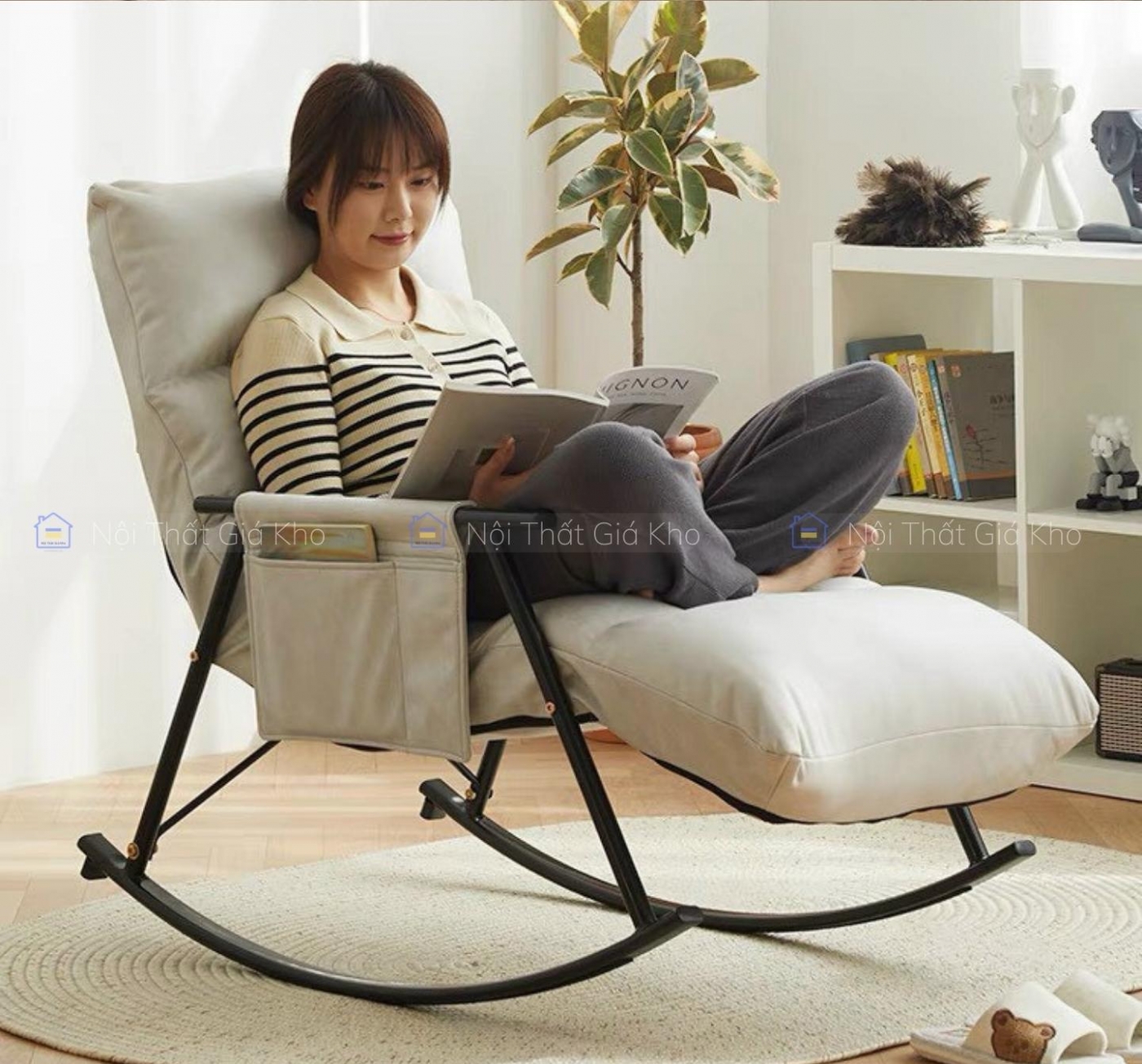 Sofa thư giãn nhập khẩu bập bênh