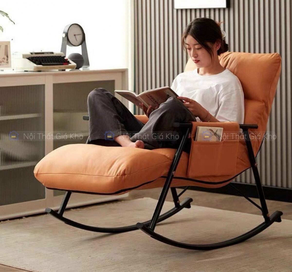 Sofa thư giãn nhập khẩu bập bênh