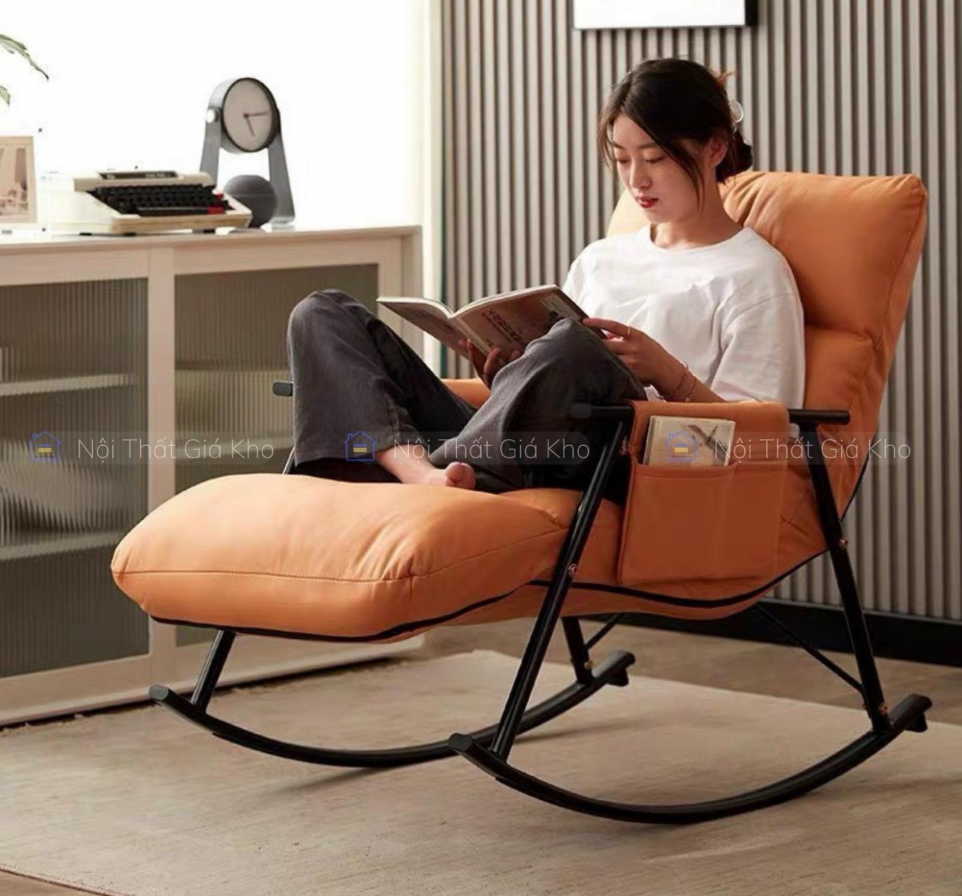 Sofa thư giãn nhập khẩu bập bênh