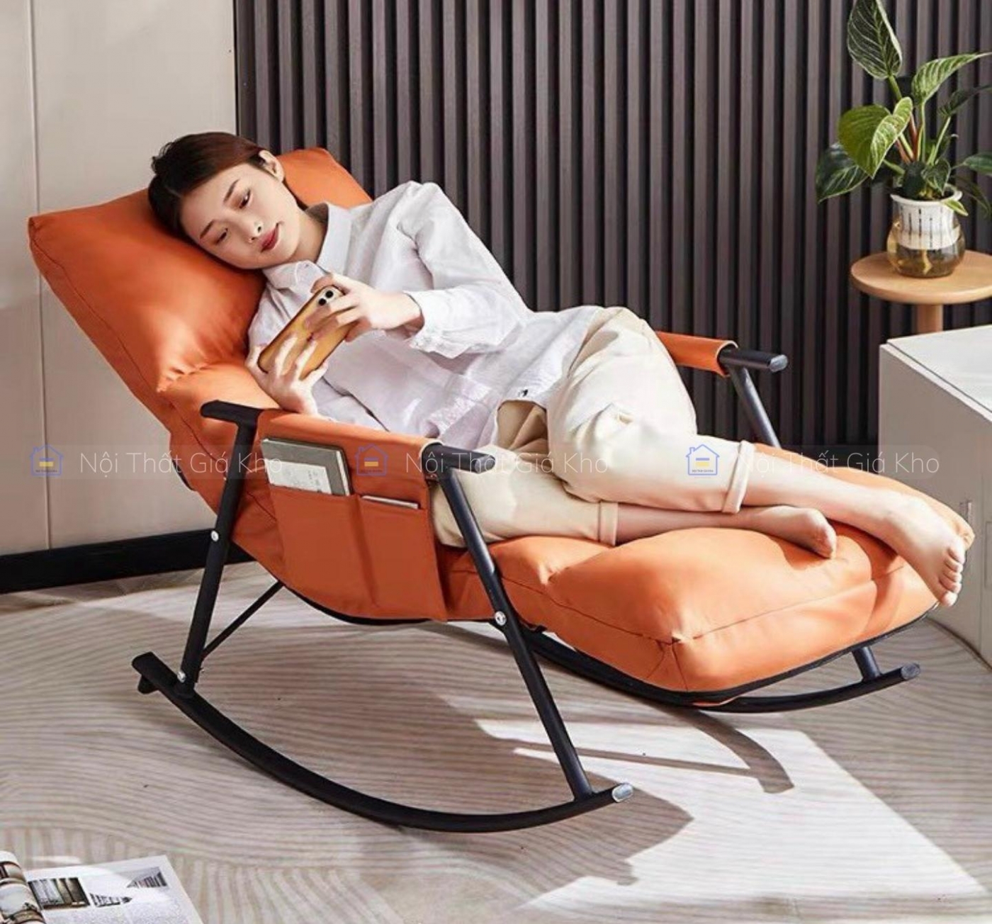 Sofa thư giãn nhập khẩu bập bênh