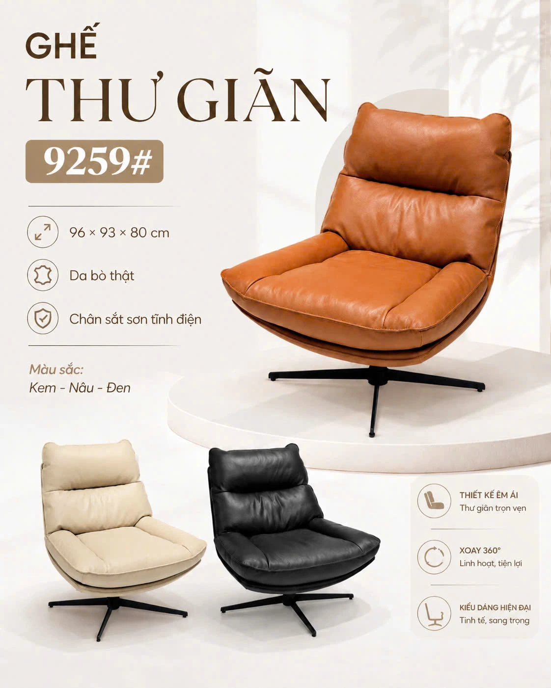 Sofa thư giãn nhập khẩu
