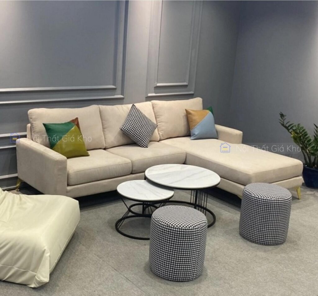 Sofa vải góc L Adora GL24