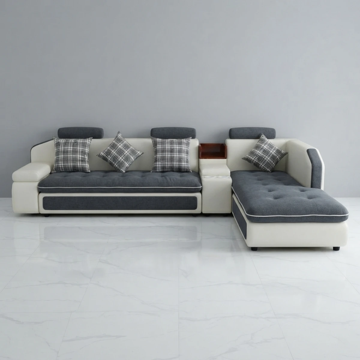 Sofa vải góc L cao cấp SFVTY03