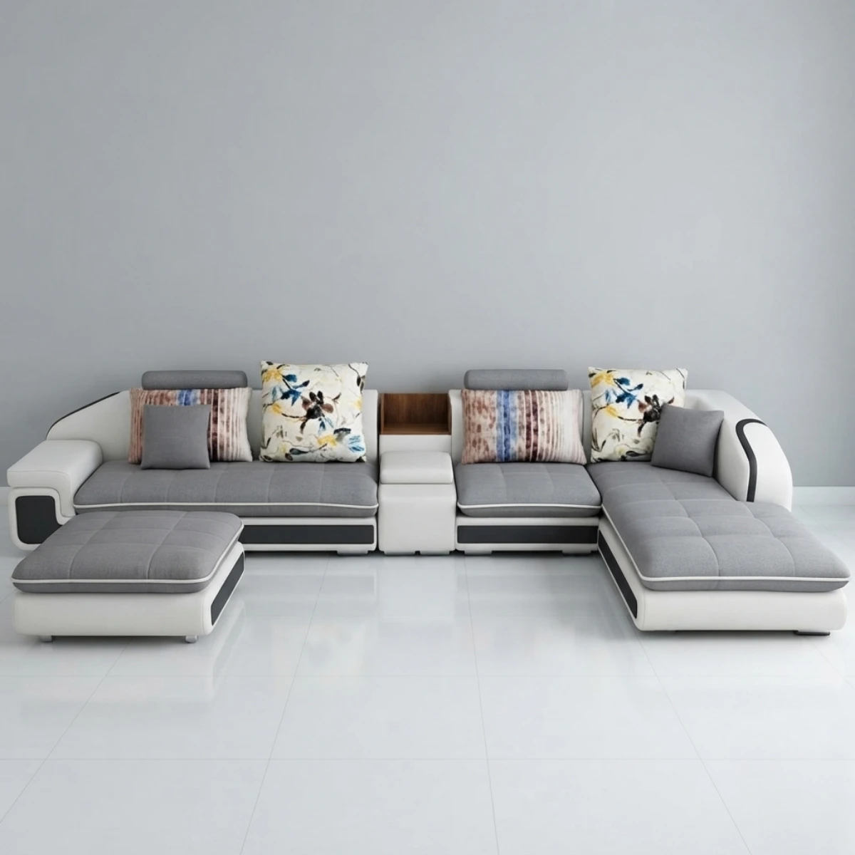 Sofa vải góc L cao cấp SFVTY03