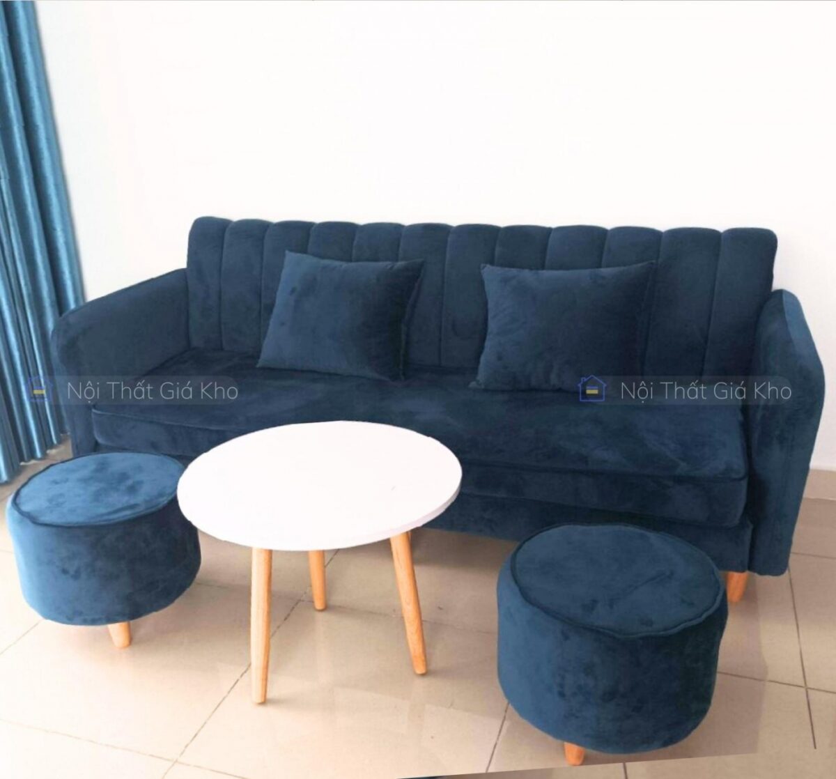 Sofa văng nỉ 1m8 giá rẻ