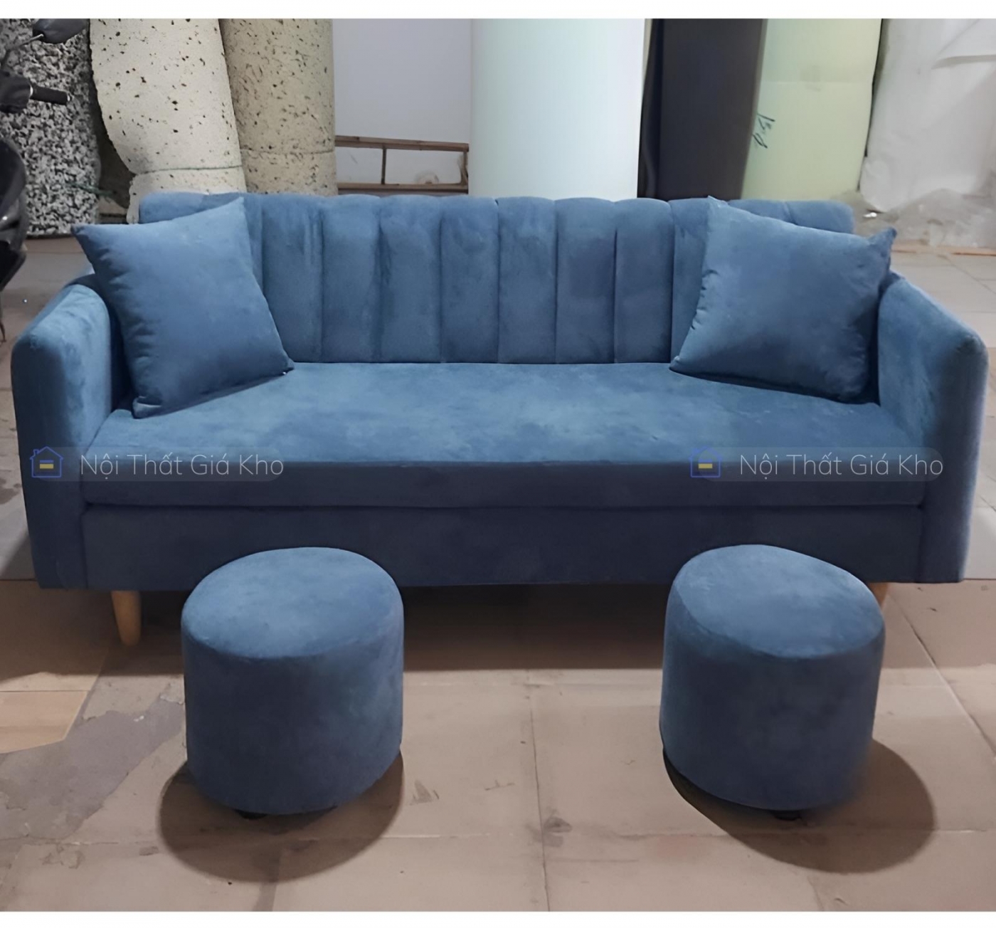 Sofa văng nỉ 1m8 giá rẻ