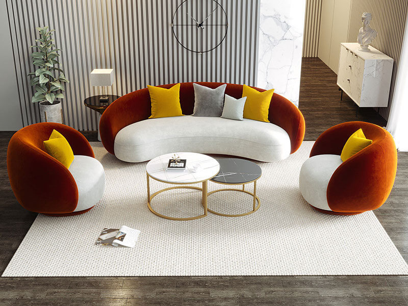 Tổng hợp mẫu ghế sofa cong hot nhất 2026