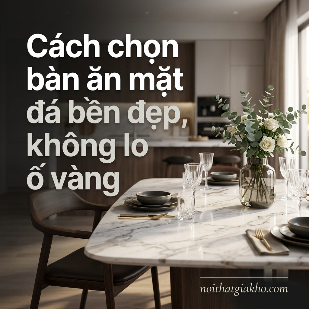 cach chon ban an mat da ben dep khong lo o vang