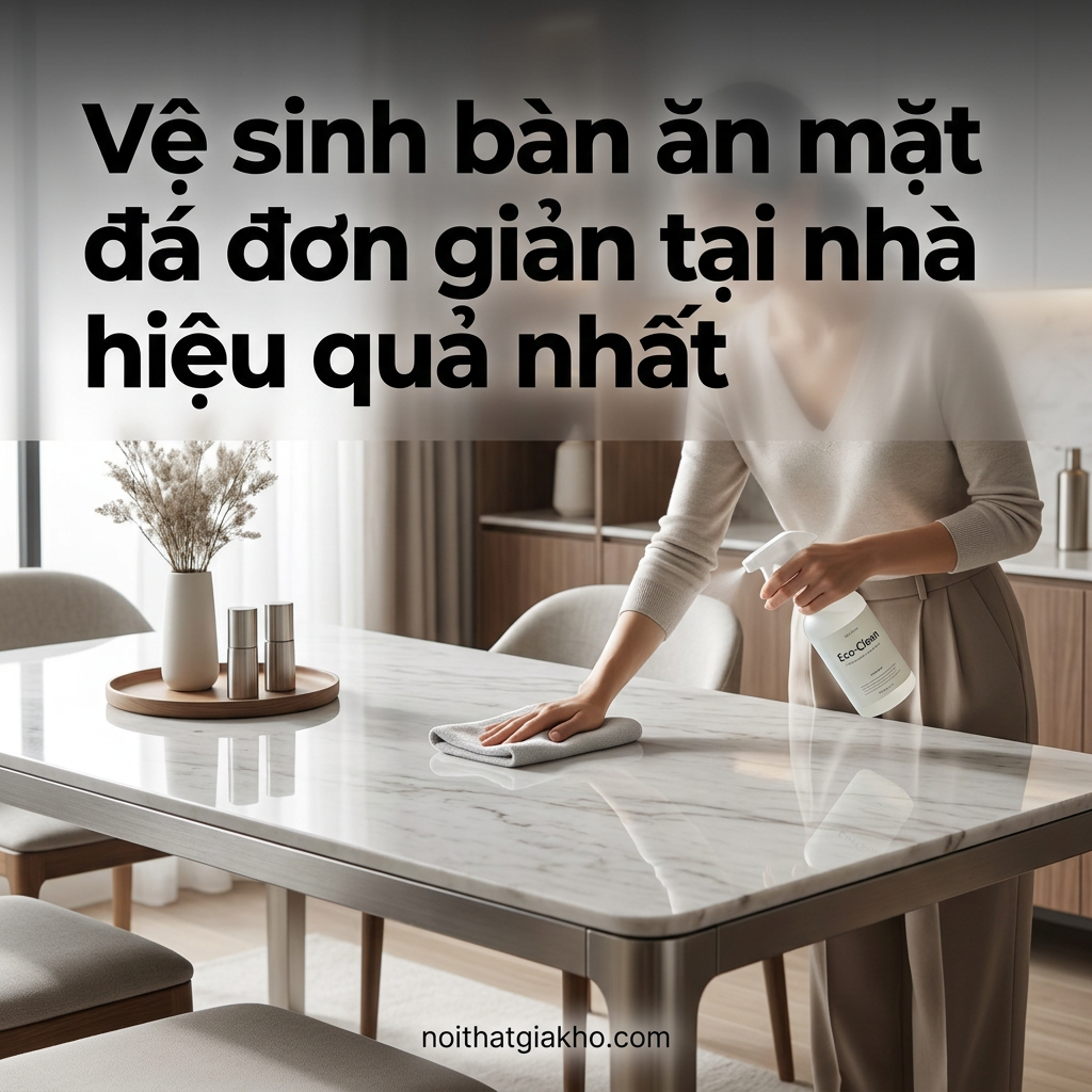ve sinh ban an mat da don gian tai nha hieu qua nhat