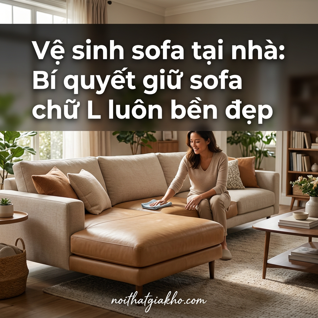 ve sinh sofa tai nha bi quyet giu sofa chu l luon ben dep