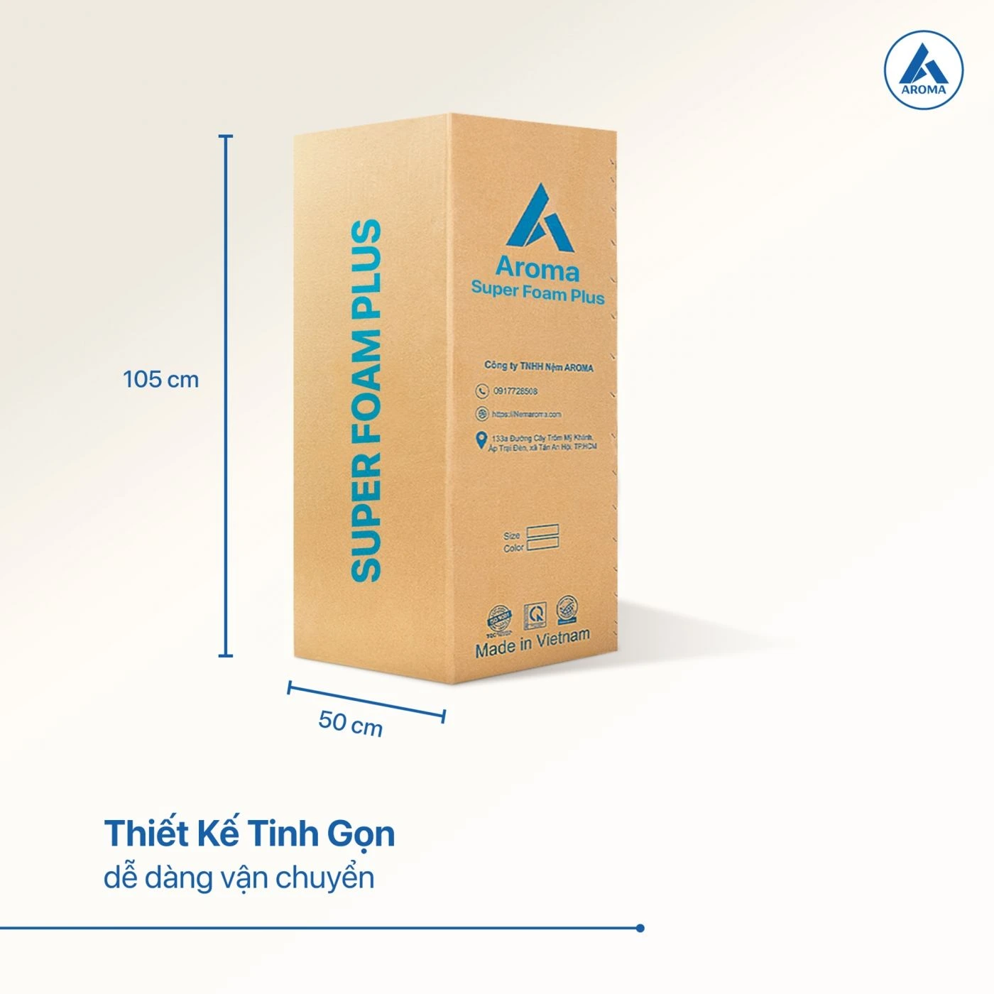 Nệm Aroma Super Foam Plus