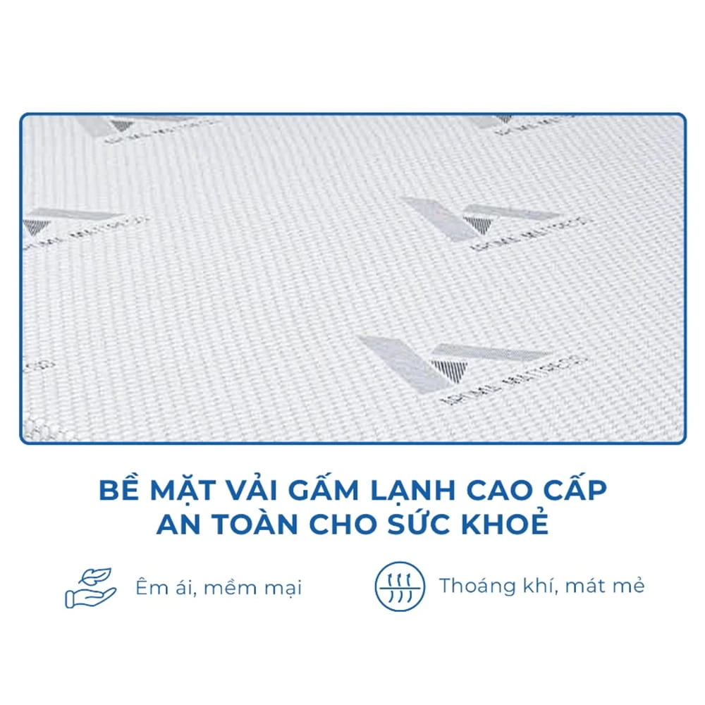 Nệm lò xo Aroma Cool Coil Premium Latex