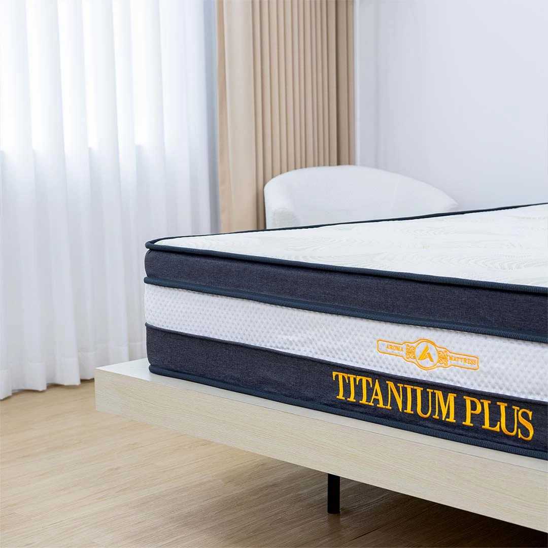 Nệm lò xo túi Aroma Titanium Plus