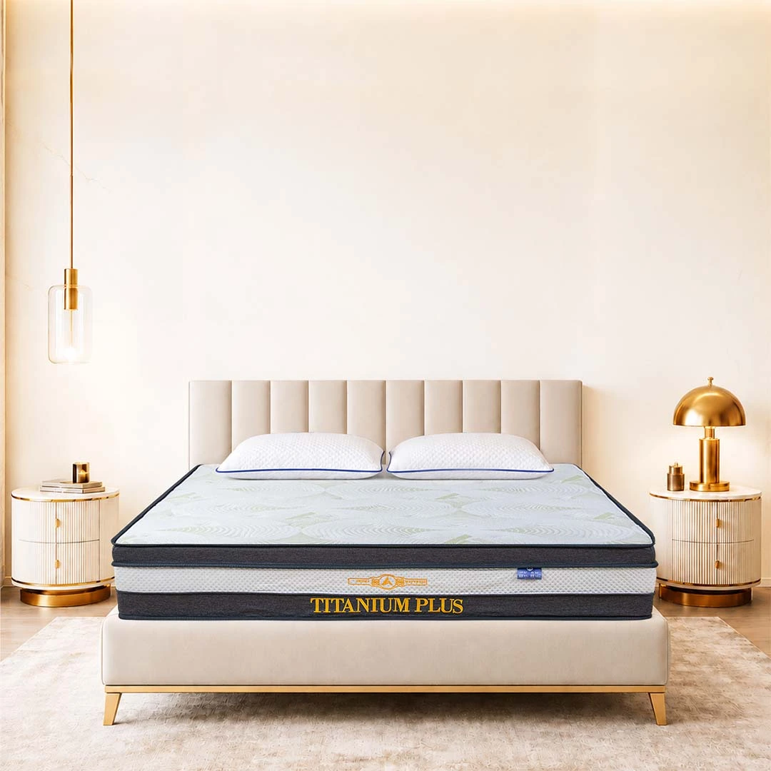 Nệm lò xo túi Aroma Titanium Plus