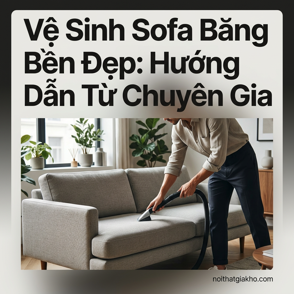 ve sinh sofa bang ben dep huong dan tu chuyen gia