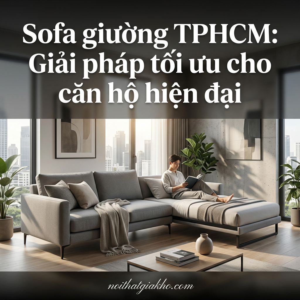 sofa giuong tphcm giai phap toi uu cho can ho hien dai