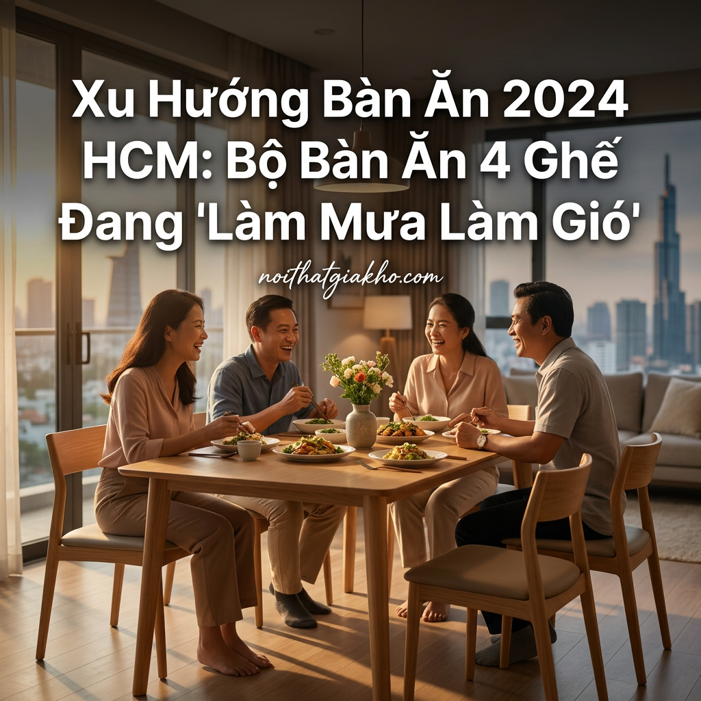 xu huong ban an 2024 hcm bo ban an 4 ghe dang lam mua lam gio
