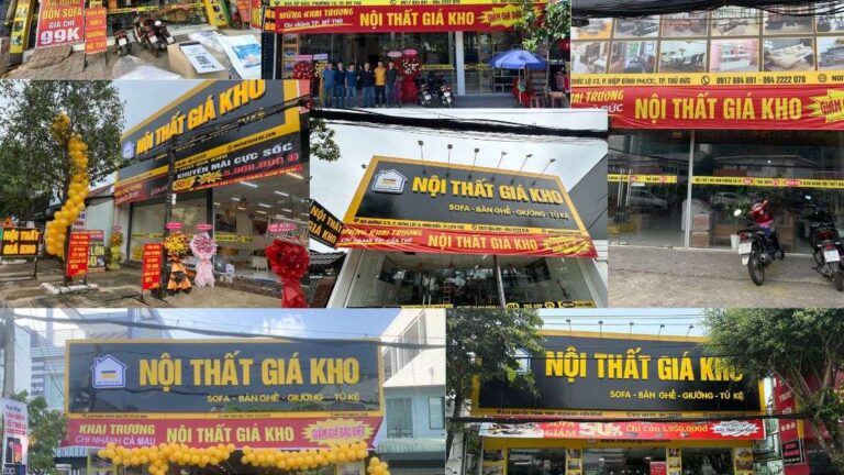 Nội thất Giá Kho Xã Phan Ngọc Hiển Cà Mau