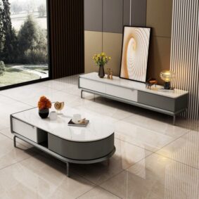 Bàn trà sofa thông minh gấp gọn