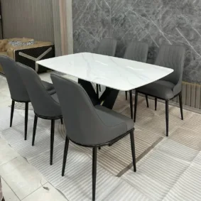 Bộ bàn ăn 6 ghế Adora Luxury