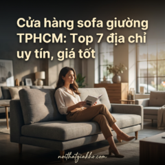 Cửa hàng sofa giường TPHCM: Top 7 địa chỉ uy tín, giá tốt