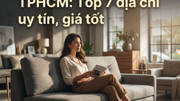 Cửa hàng sofa giường TPHCM: Top 7 địa chỉ uy tín, giá tốt