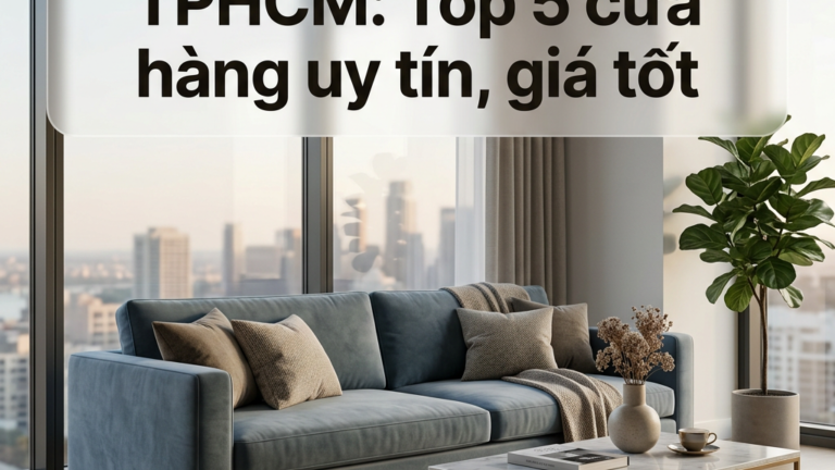 Địa chỉ mua sofa băng TPHCM: Top 5 cửa hàng uy tín, giá tốt