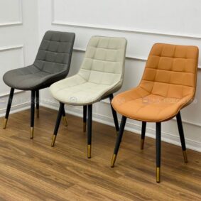 Ghế Loft caro bọc da