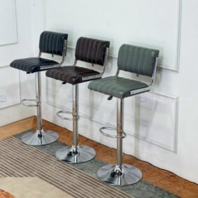 Ghế quầy bar bọc da GB03