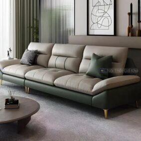 Ghế sofa băng 3 chỗ bọc da cao cấp