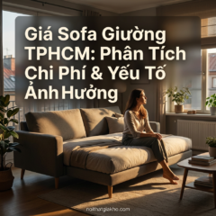 Giá Sofa Giường TPHCM: Phân Tích Chi Phí & Yếu Tố Ảnh Hưởng