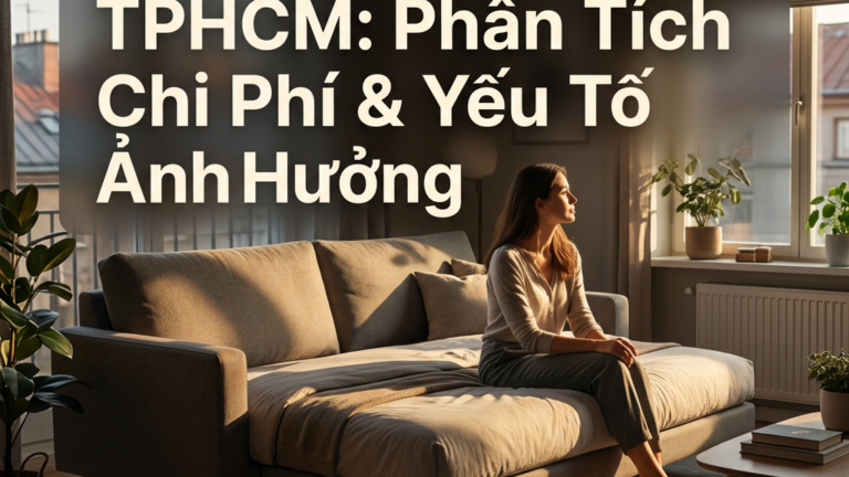 Giá Sofa Giường TPHCM: Phân Tích Chi Phí & Yếu Tố Ảnh Hưởng
