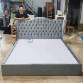 Giường bọc nệm 1m8x2m