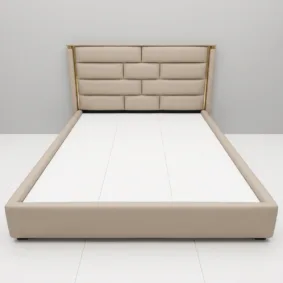 Giường bọc nệm da Adora 1m6x2m