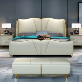 Giường nhập khẩu 1m8x2m GN11