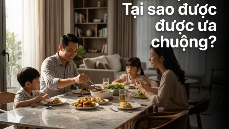 Lợi ích bàn ăn mặt đá: Tại sao được ưa chuộng?