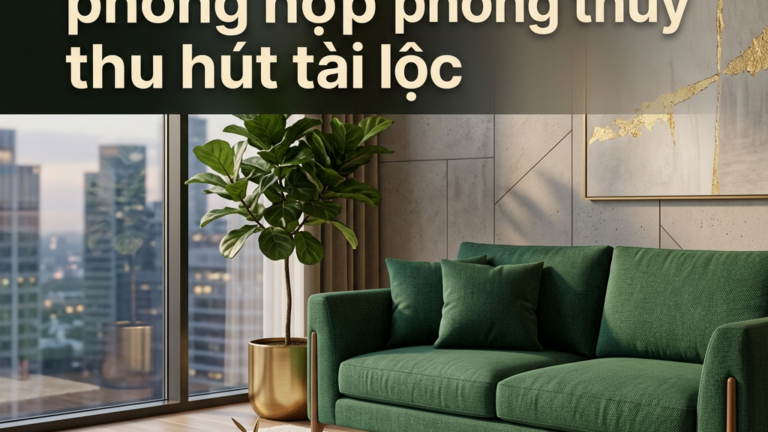 Màu sắc sofa văn phòng hợp phong thủy thu hút tài lộc
